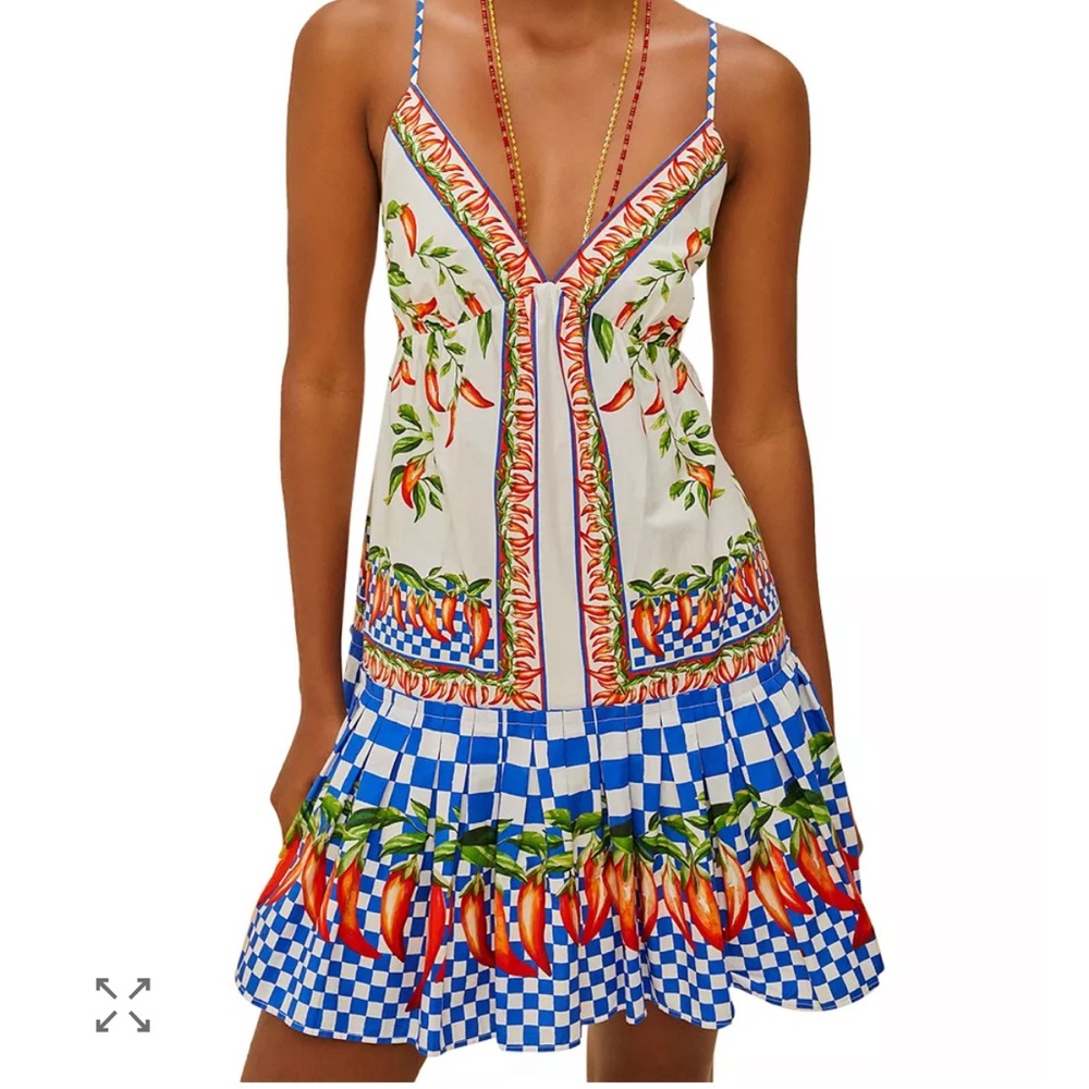 Farm Rio Picnic Peppers Ainika Mini Dress
